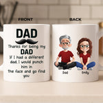 Custom Name Funny Dad Gifts - Personalized Mugs