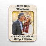 Custom Photo Drive Safe Gifts for Him - Personalized Car Visor Clip