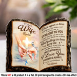 Custom Name Romantic Anniversary Gifts for Wife - Personalized Acrylic Plaque Custom Shape