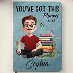 Custom Leather Writing Journal - Personalized Birthday Gifts For Best Friends, Family, Yourself - Manifest And Move