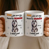Custom Mug - Personalized Birthday Gifts For Dog Lovers, Dog Dad And Mom - Love Comes On Four Paws