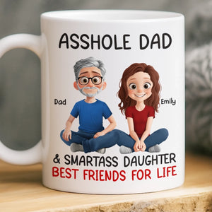 Custom Mug - Personalized Birthday Gifts For Mom, Dad, Daughter, Son - You Make Ordinary Days Golden