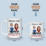 Custom Mug - Personalized Birthday Gifts For Mom, Dad, Daughter, Son - You Make Ordinary Days Golden