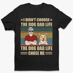 Custom Unisex T-shirt, Premium T-shirt, Hoodie - Personalized Birthday Gifts For Dog Lovers, Dog Dad And Mom - Just A Man And His Mischief Team