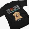 Custom Unisex T-shirt, Premium T-shirt, Hoodie - Personalized Birthday Gifts For Dog Lovers, Dog Dad And Mom - Personal Crumb Detector