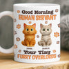 Custom Mug - Personalized Birthday Gifts For Cat Lovers, Cat Mom And Dad - Cats Make Everything Softer