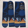Custom Crew Socks - Personalized Birthday Camping Gifts For Campers - Seek The Journey, Not The Destination