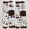 Custom Horse Riding Crew Socks - Personalized Birthday Gifts For Men And Women, Horse Lovers - Life Is Better With Horses