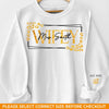 You Belong With Me - Couple Personalized Custom Unisex Sweatshirt With Design On Sleeve - Gift For Husband Wife, Anniversary