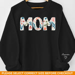 Home Is Wherever Grandma Is - Family Personalized Custom Unisex Sweatshirt With Design On Sleeve - Gift For Mom, Grandma