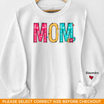 Custom Name Mama Gifts for Mom - Personalized Sweater