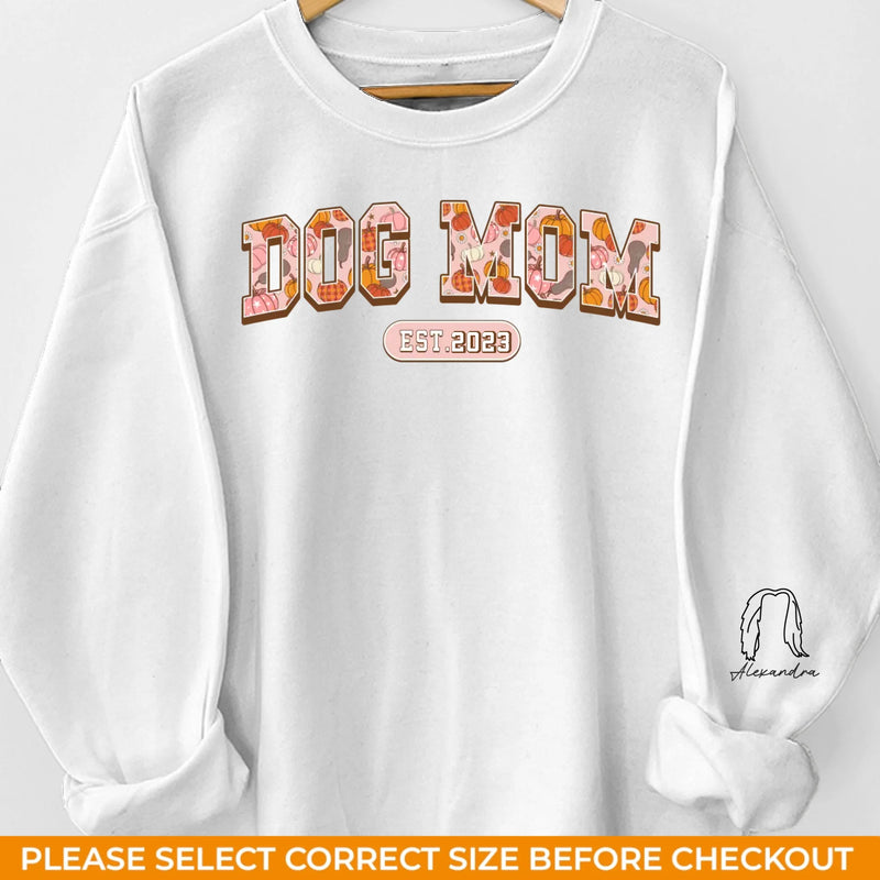 Just A Girl And Her Fur Baby, Taking On The World Paw By Paw - Dog & Cat Personalized Custom Unisex Sweatshirt With Design On Sleeve - Gift For Pet Owners, Pet Lovers