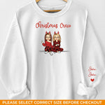Christmas Is All About Making Memories With Those We Love - Family Personalized Custom Unisex Sweatshirt With Design On Sleeve - Christmas Gift For Family Members