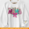 Nothing Shines Brighter Than A Grandmother’s Love - Family Personalized Custom Unisex Sweatshirt With Design On Sleeve - Christmas Gift For Mom, Grandma