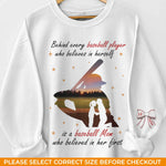 Every Baseball Star Shines With A Mom's Love - Family Personalized Custom Unisex Sweatshirt, Hoodie With Design On Sleeve - Mother's Day, Gift For Mom, Sport Lovers, Sport Players