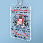 Custom Name Romantic Love Gifts for Couples - Personalized Car Ornament