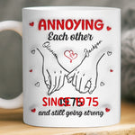 Custom Mug - Personalized Anniversary Wedding Gifts For Husband And Wife, Him And Her - Always Choosing Each Other