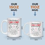 Custom Mug - Personalized Anniversary Wedding Gifts For Husband And Wife, Him And Her - Falling For You Daily