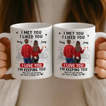 Custom Mug - Personalized Anniversary Wedding Gifts For Husband And Wife, Him And Her - Still Sweet On You