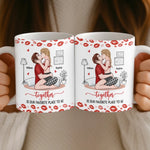 Custom Mug - Personalized Anniversary Wedding Gifts For Husband And Wife, Him And Her - Choosing You Every Day
