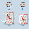 Custom Mug - Personalized Anniversary Wedding Gifts For Husband And Wife, Him And Her - Choosing You Every Day