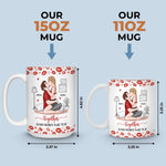 Custom Mug - Personalized Anniversary Wedding Gifts For Husband And Wife, Him And Her - Choosing You Every Day