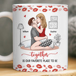 Custom Mug - Personalized Anniversary Wedding Gifts For Husband And Wife, Him And Her - Choosing You Every Day