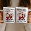 Custom Mug - Personalized Anniversary Wedding Gifts For Husband And Wife, Him And Her - Two Hearts One Story