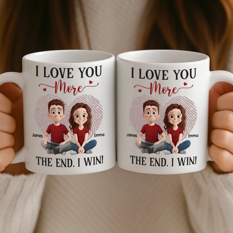 Custom Mug - Personalized Anniversary Wedding Gifts For Husband, Wife, Couple - Two Hearts One Story