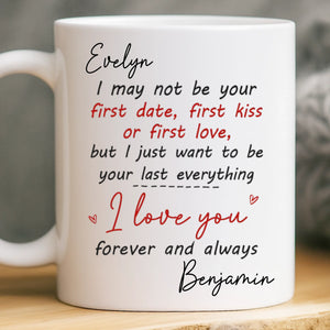 Custom Mug - Personalized Anniversary Wedding Gifts For Husband And Wife, Him And Her - Forever Us No Matter