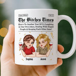 Custom Name Best Friend Wine Humor Gifts - Personalized Mugs
