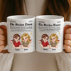 Custom Mug - Personalized Best Friend Birthday Gifts For Women, Besties, Sisters, BFF - Life Hits Better With You