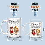 Custom Name Best Friend Wine Humor Gifts - Personalized Mugs