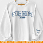 Custom Unisex Sweatshirt, Hoodie With Design On Sleeve - Personalized Christmas Birthday Gifts For Dog Cat Lovers, Dog Dad And Mom, Cat Owners - Pawrent Life Chosen