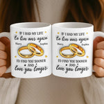 Custom Mug - Personalized Anniversary Wedding Gifts For Husband And Wife, Him And Her - Always Choosing You My Love