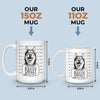 Custom Photo Mug - Personalized Birthday Gifts For Dog Cat Lovers, Dog Dad And Mom, Cat Owners - Serial Treat Killer