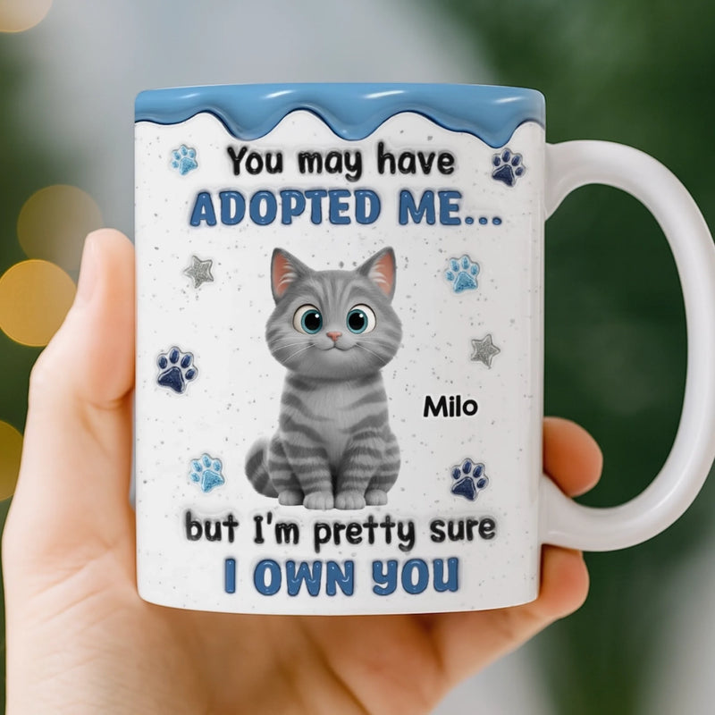 Custom Mug - Personalized Birthday Gifts For Cat Lovers, Cat Mom And Dad - My Cats Own My Heart