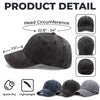 Custom Vintage Washed Denim Baseball Cap US - Personalized Birthday Gifts For Dog Cat Lovers, Dog Dad And Mom, Cat Owners - A Man And His Squad