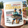 Custom Photo Magazine Mug - Personalized Birthday Gifts For Fisherman - The Catch Of A Lifetime