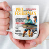 Custom Photo Magazine Mug - Personalized Birthday Gifts For Fisherman - The Catch Of A Lifetime