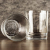 Custom Whiskey Glass - Personalized Anniversary Wedding Gifts For Husband And Wife, Him And Her, Wine, Bourbon, Whiskey Lovers - Perfectly Imperfect Just Like Us