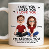 Custom Mug - Personalized Anniversary Wedding Gifts For Husband And Wife, Him And Her - Our Love Our Favorite Story