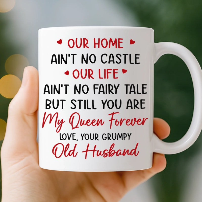 Custom Mug - Personalized Anniversary Wedding Gifts For Husband And Wife, Him And Her - You Me All The Way