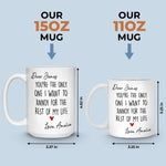 Custom Mug - Personalized Anniversary Wedding Gifts For Husband And Wife, Him And Her - Still Crushing On You Always