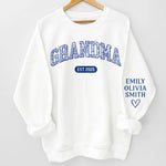 Custom Name Grandma Gifts - Personalized Sweater