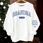 Custom Name Grandma Gifts - Personalized Sweater