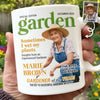 Custom Photo Magazine Mug - Personalized  Christmas Birthday Garden Gifts For Gardeners - Dirt Therapy Enthusiast