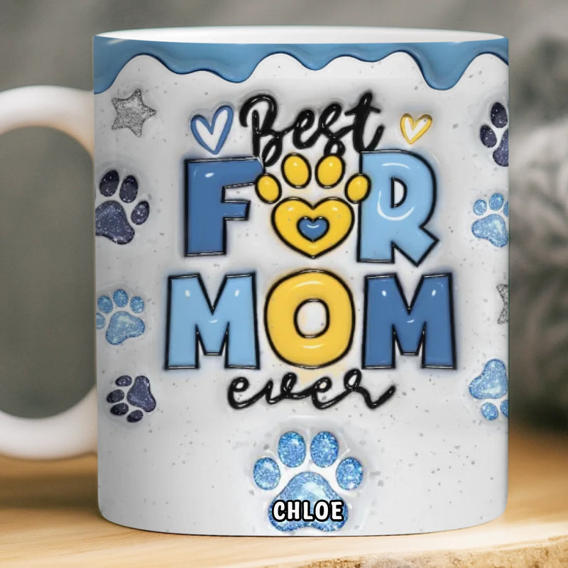 Custom Mug - Personalized Christmas Birthday Gifts For Dog Cat Lovers, Dog Dad And Mom, Cat Owners - Queen Of The Treats