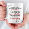 Custom Mug - Personalized Anniversary Wedding Gifts For Husband And Wife, Him And Her - Love That Just Makes Sense