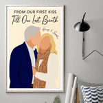 Custom Photo Vertical Poster - Personalized Anniversary Wedding Gifts For Husband And Wife, Him And Her - Better Together Always
